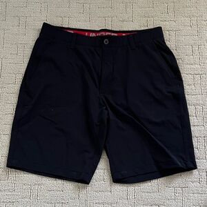 Under Armour Men's Dark Navy Flat Front Shorts